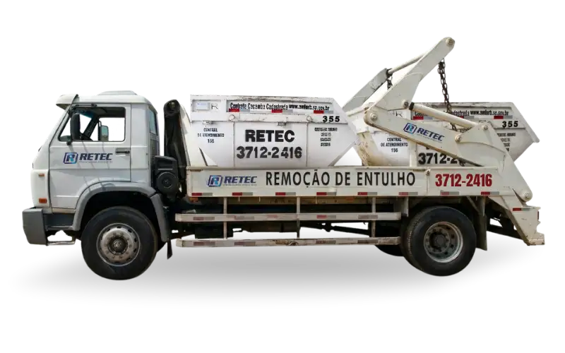 Caçamba estacionária 4m³ RETEC